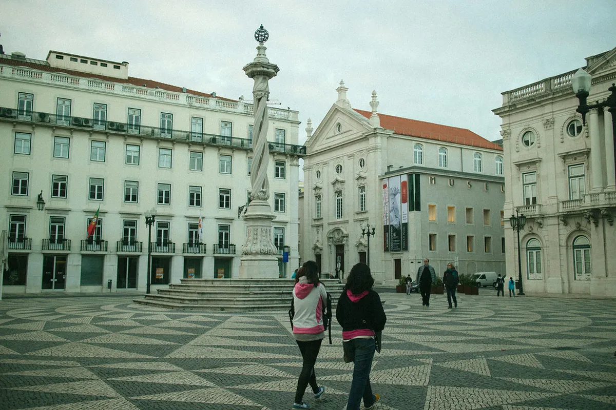 Baixa and Chiado Walking Trail Map: A 1-Day Lisbon Guide